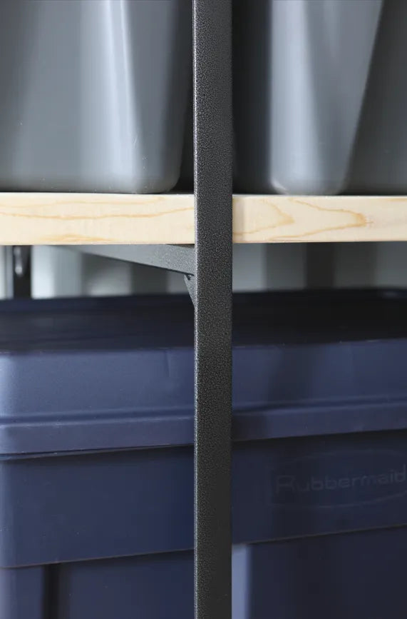Stlbx Rhino 4-Shelf Bracket Deep Sheet (shelving/lumber not included)