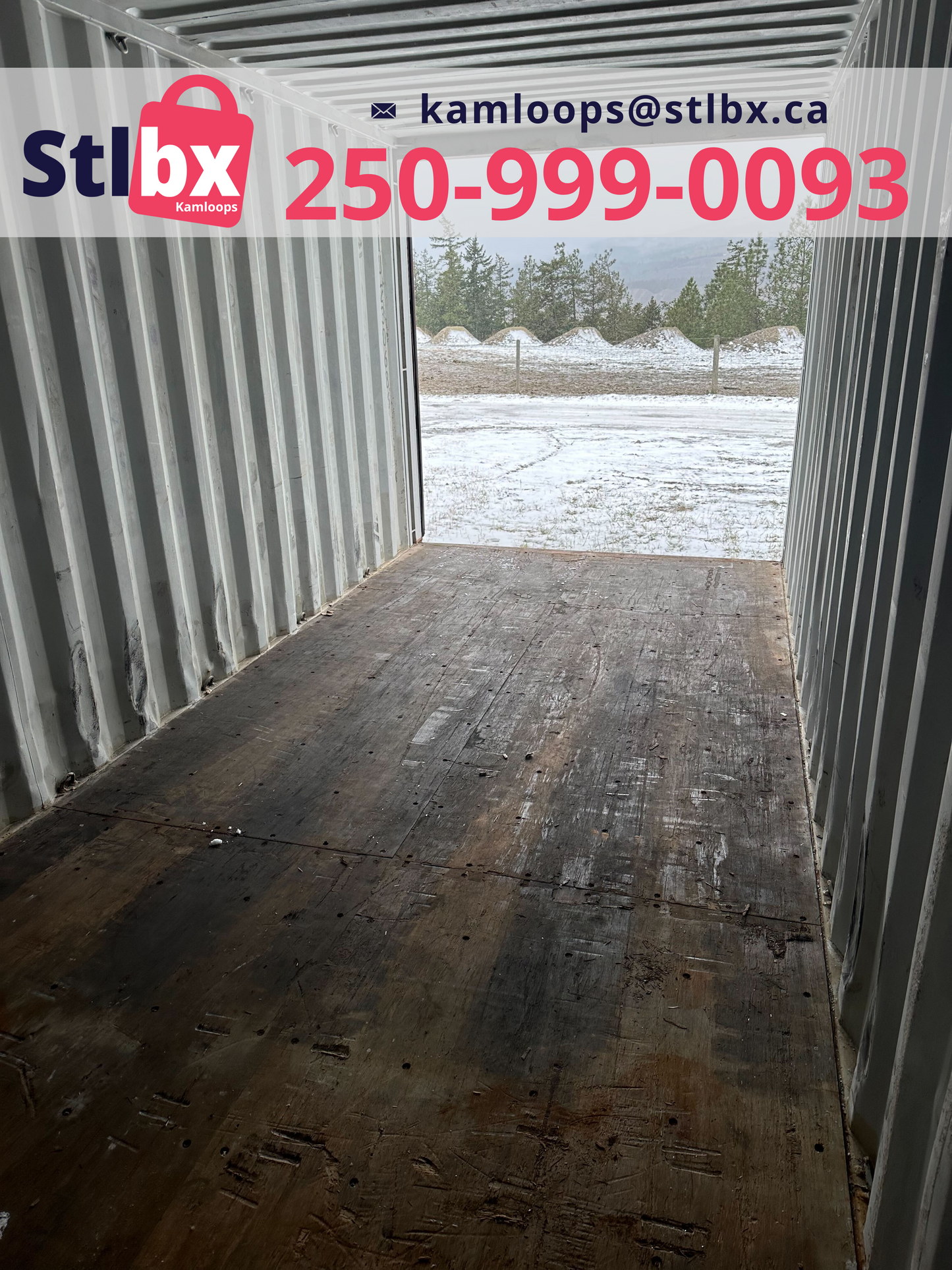 Cargo Worthy Used 20’ Shipping Container / Kamloops & Pritchard, BC