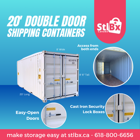 New 20' Shipping Container Tunnel with Double Doors in Ottawa