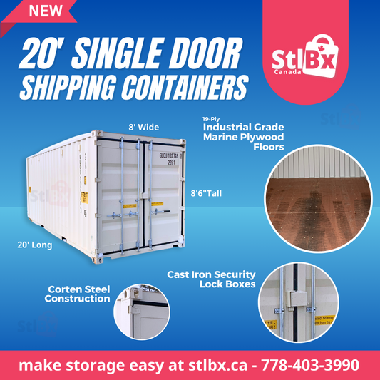 Rent New 20-Foot Shipping Container