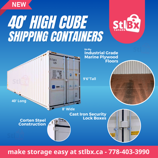 Rent New 40-Foot Shipping Container