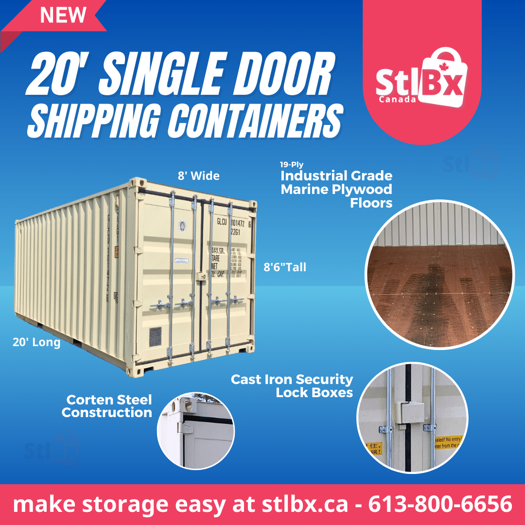 New 20' Shipping Containers in Toronto