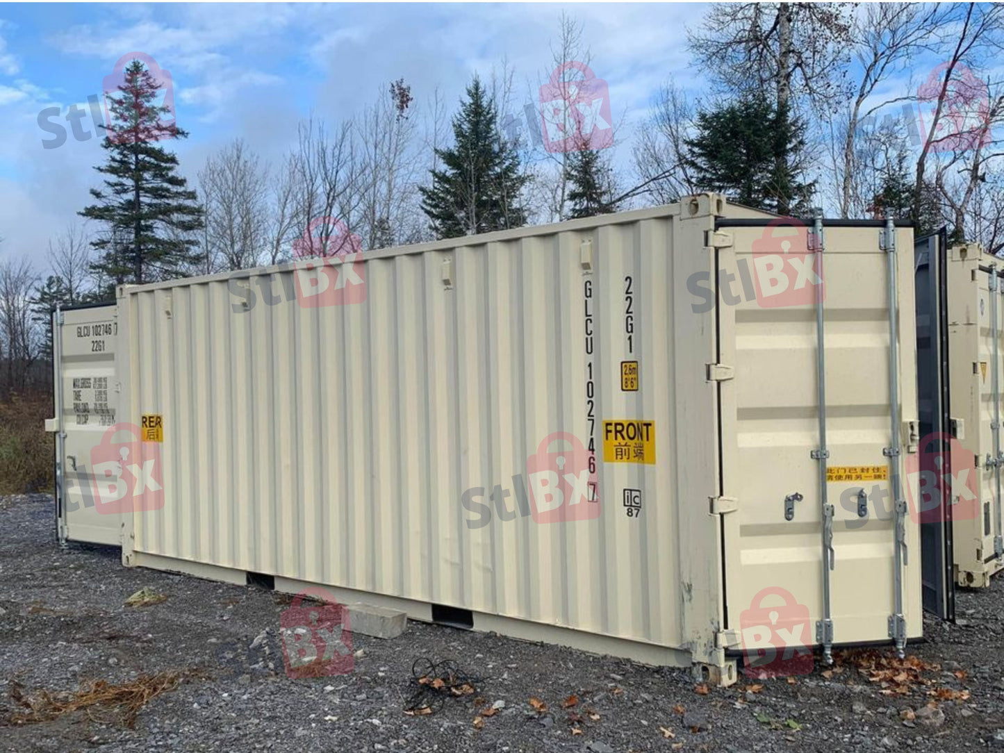 Nouveau conteneur maritime de 20 pieds avec portes doubles à Ottawa, Ontario