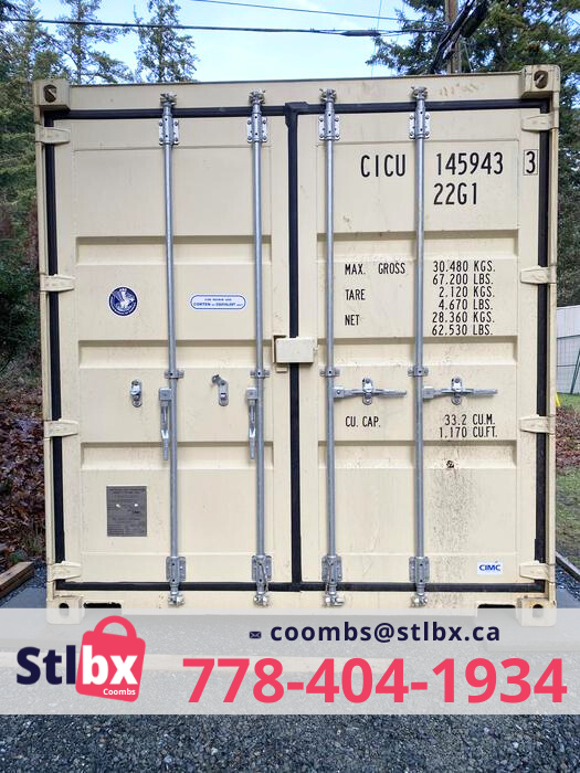 New 20' Shipping Container - Coombs, BC