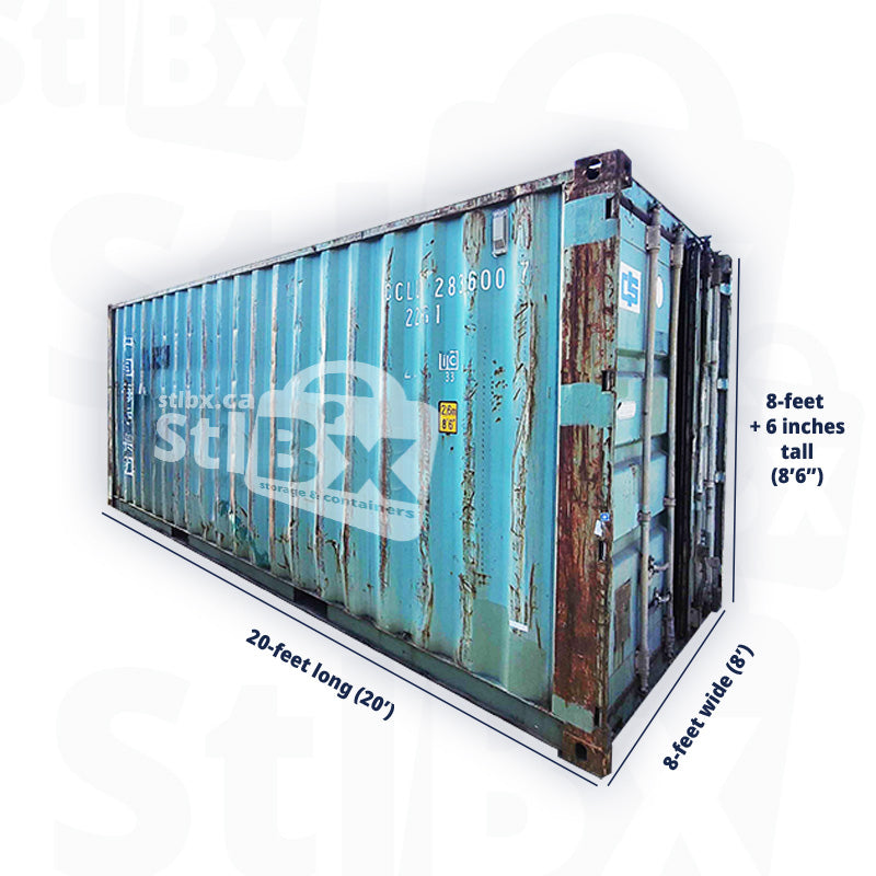 VANCOUVER - Used 20' CW Shipping Container