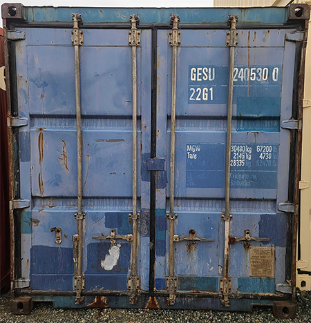 VANCOUVER - Used 20' CW Shipping Container