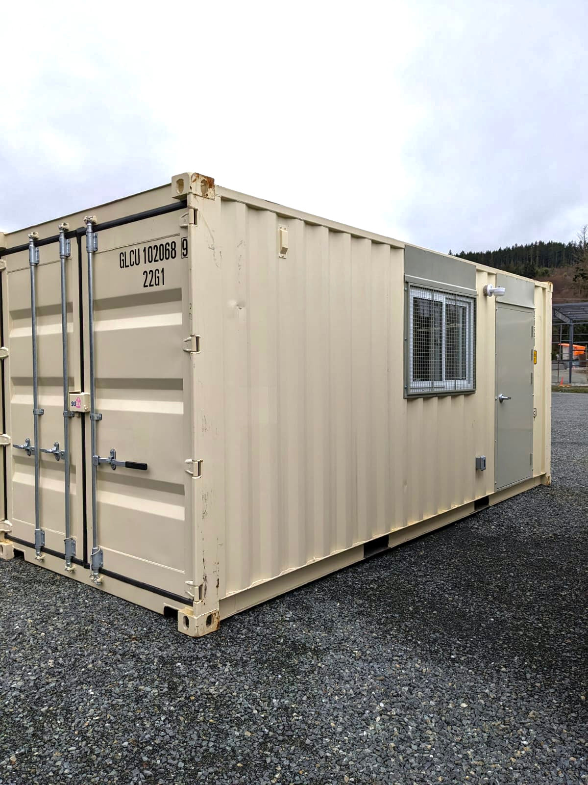 20 Foot Shipping Container Office - The Get Stuff Done Box