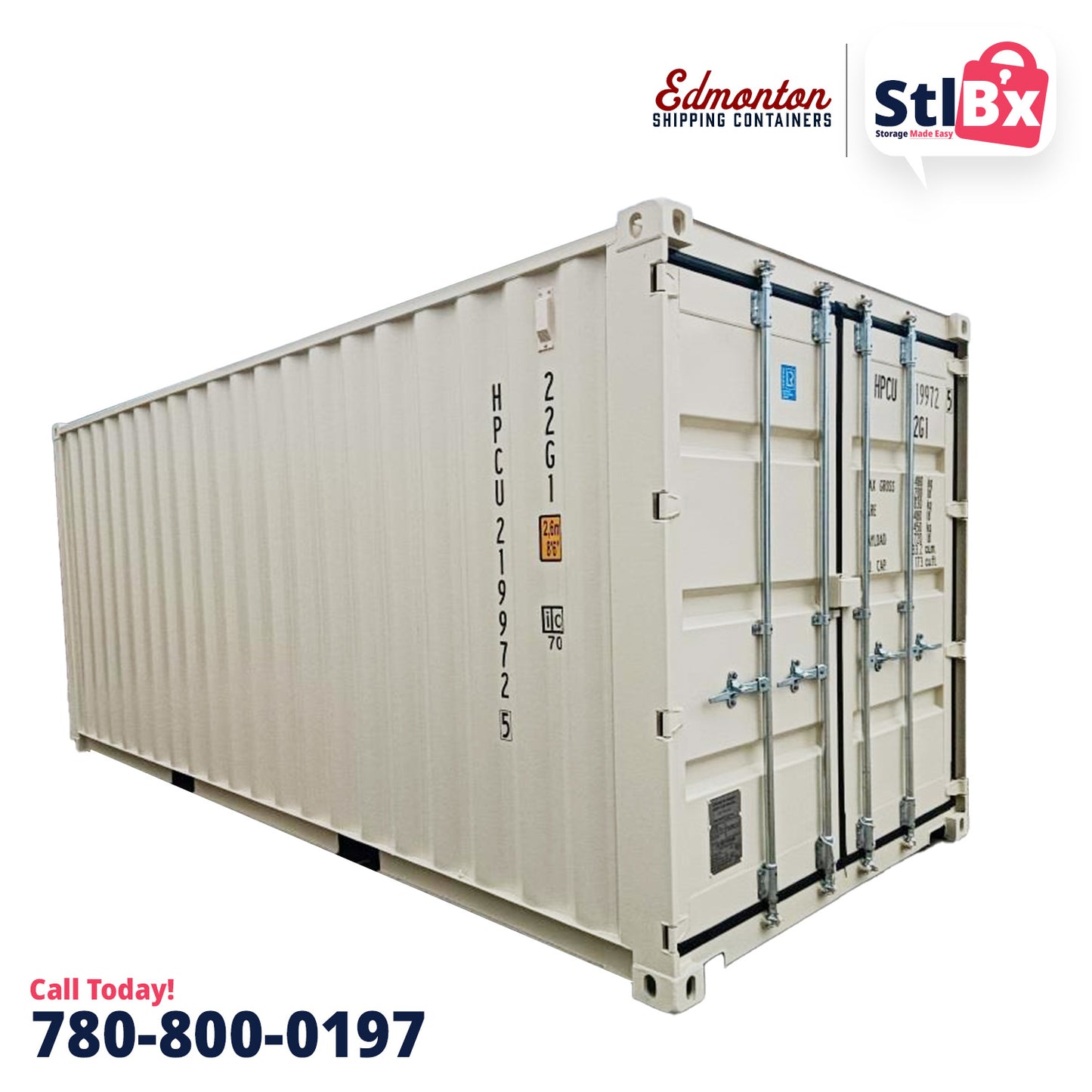 Edmonton - New 20' Shipping Container