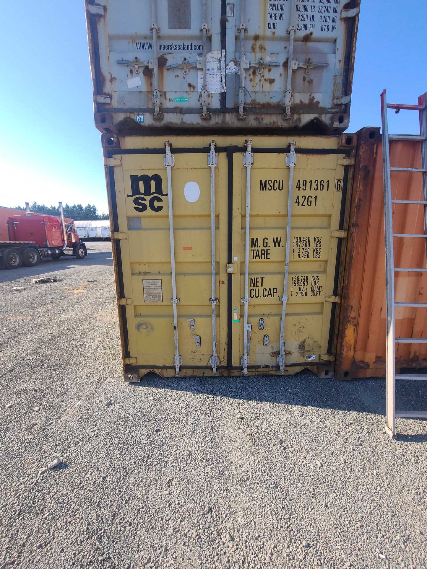 Used 40-Ft High Cube Shipping Container (CW) - Stlbx Gatineau