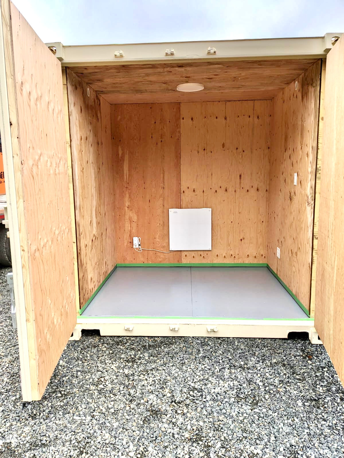 20 Foot Shipping Container Office - The Get Stuff Done Box