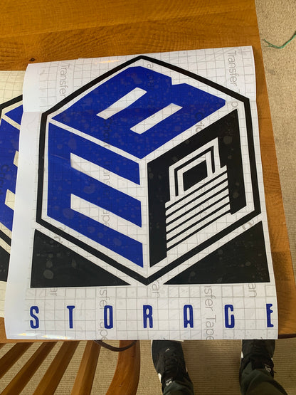 Custom Vinyl Shipping Container Decals