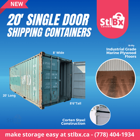 20ft IICL Grade CW Shipping Container - Coombs, BC