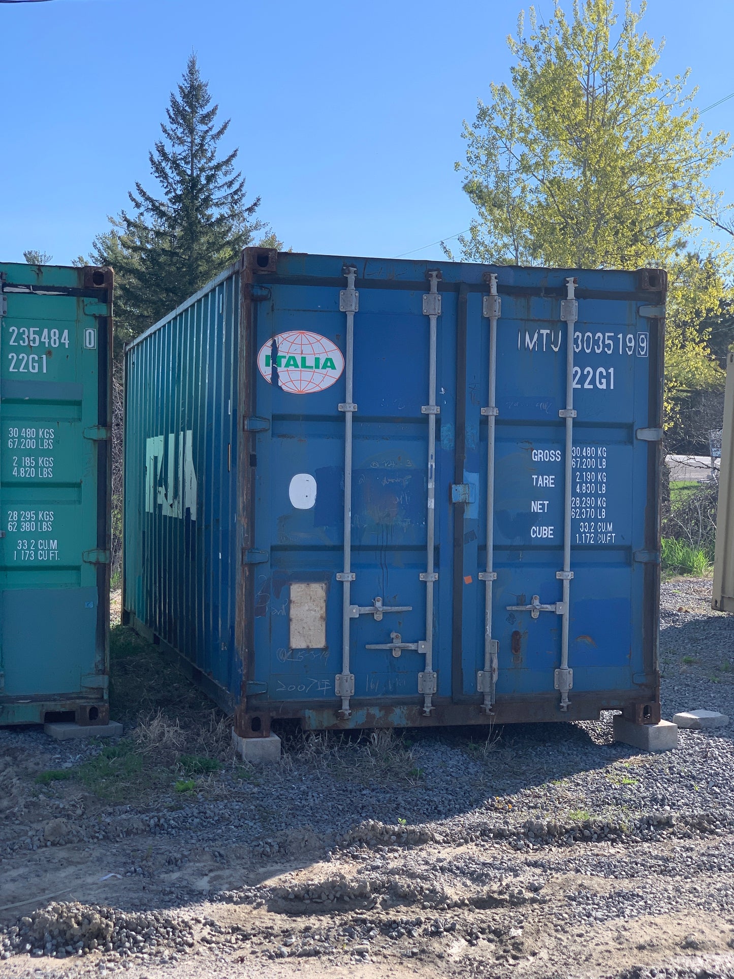Cargo Worthy Used 20’ Shipping Container