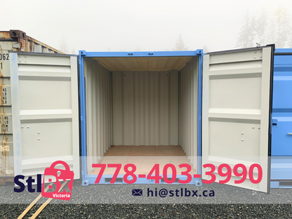 8 Foot Shipping Container with Insulated ceilings in Victoria, BC