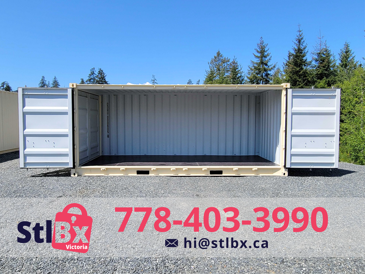 Side open 20’ container - Ottawa