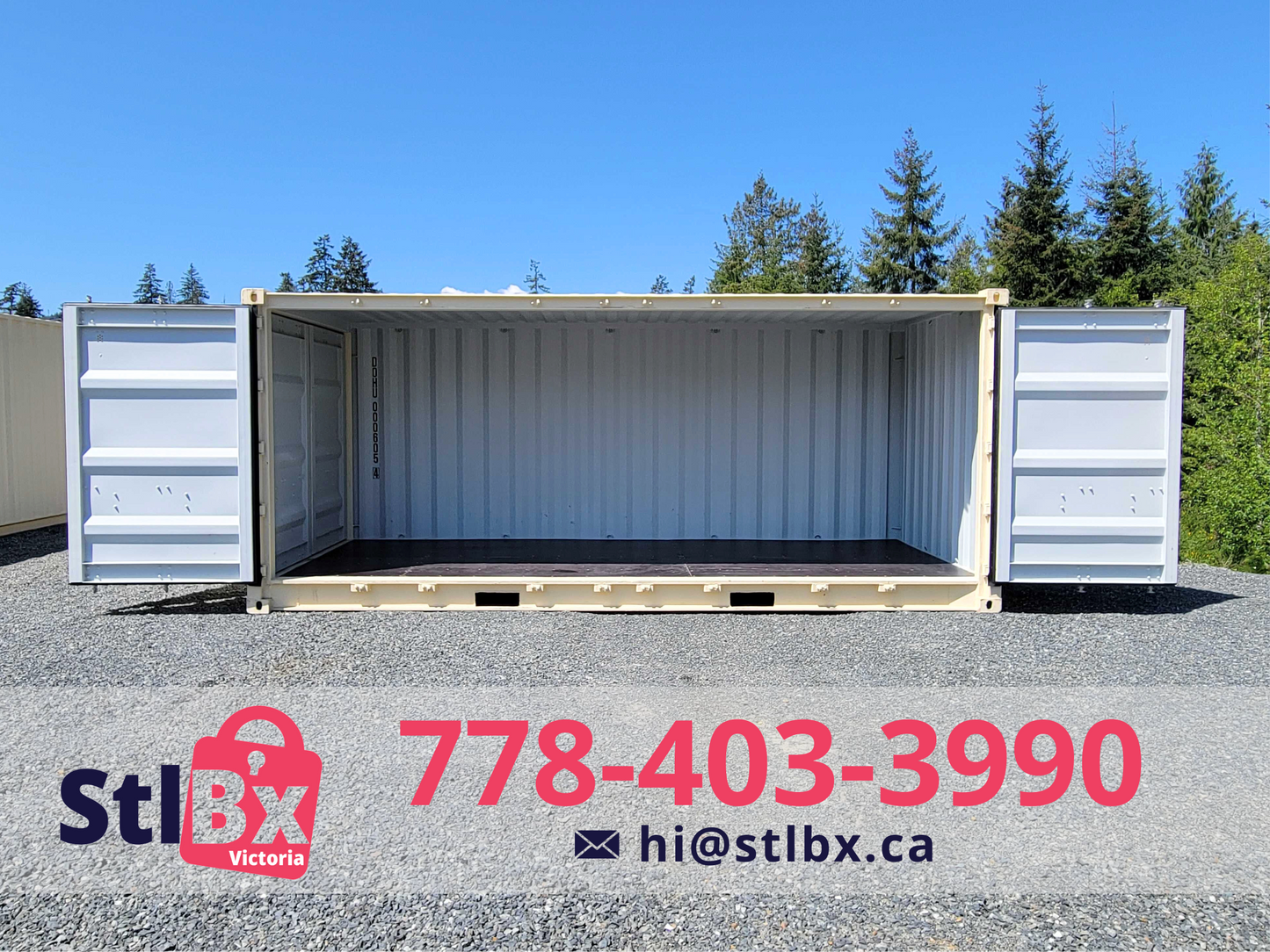 Ottawa - Side open 20’ container