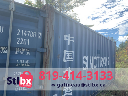 Cargo Worthy Used 20’ Shipping Container - Gatineau