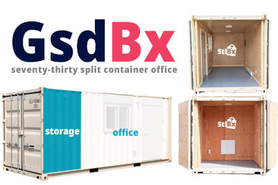 20 Foot Shipping Container Office - The Get Stuff Done Box