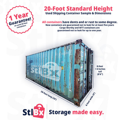 Used CW 20' Shipping Container