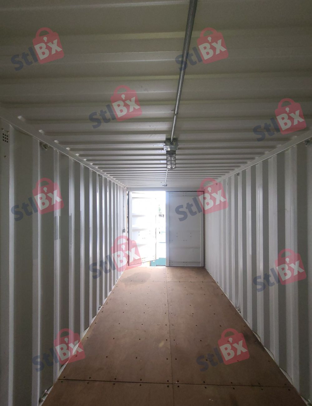 New 20 Foot Shipping Container with 100AMP Electrical Panel & Light