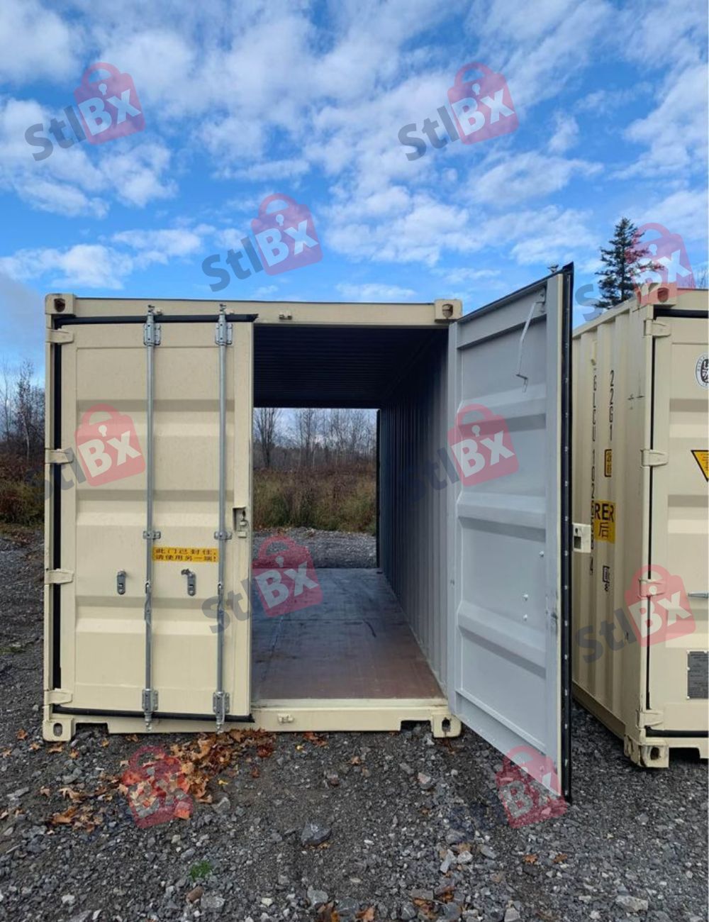 New 20-foot Shipping Container with Double Doors in Victoria, BC